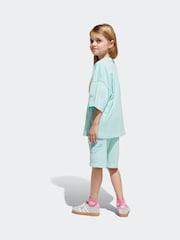 adidas originals Green Short 100% Cotton T-Shirt Set - Image 3 of 8