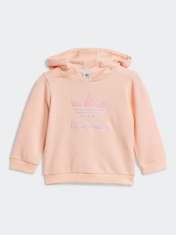 adidas originals Pink Trefoil Tracksuit - Image 3 of 7