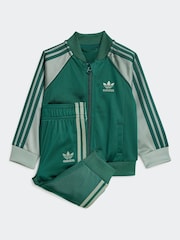Vihreä - adidas originals Vauva Adicolor SST Verryttelypuku - Kuva 1 / 7