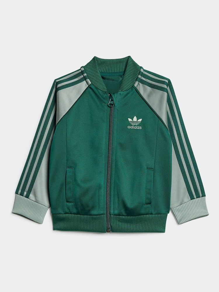 Vihreä - adidas originals Vauva Adicolor SST Verryttelypuku - Kuva 2 / 7