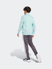 adidas Green 3 Stripe Tibero Tracksuit - Image 3 of 7