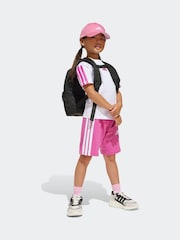 adidas White Essentials 100% Cotton Shorts and T-Shirt Set - Image 2 of 7