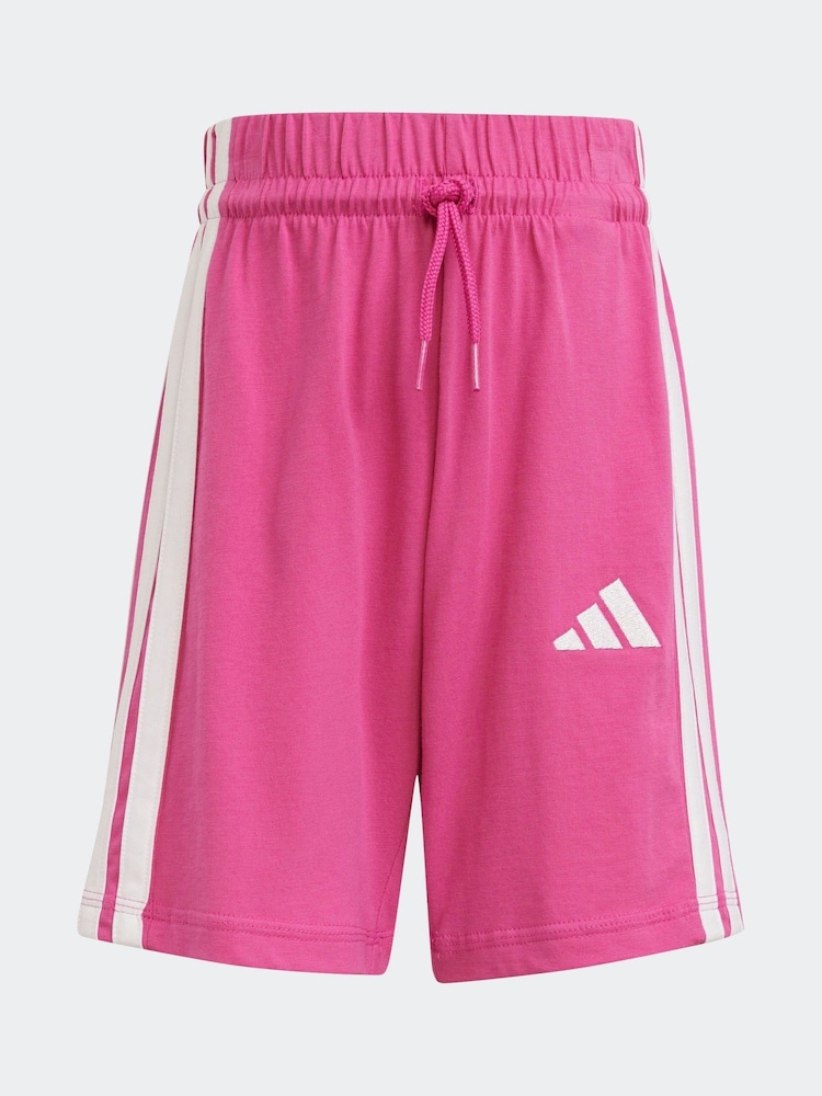 adidas White Essentials 100% Cotton Shorts and T-Shirt Set - Image 7 of 7