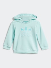 adidas originals Green Infant Tracksuit Set - Image 3 of 8