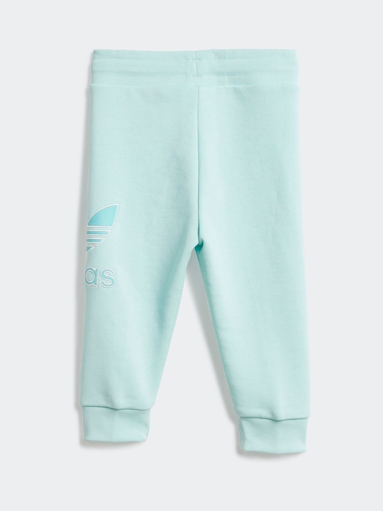 adidas originals Green Infant Tracksuit Set - Image 5 of 8