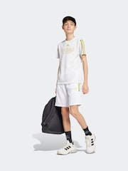 adidas White Tiro Football T-Shirt - Image 3 of 6