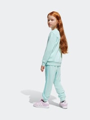 adidas originals Green Trefoil Crew Set - Image 2 of 8