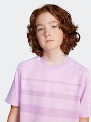 Футболка с полосками adidas Originals - Изображение 3 из 5
