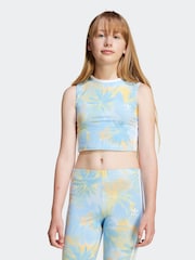 Azul - adidas originals Crop Vest - Imagen 1 de 6