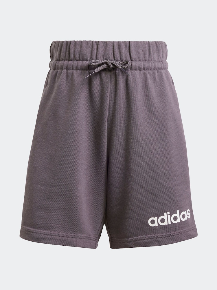 adidas Yellow 100% Cotton T-Shirt And Shorts Set - Image 7 of 7