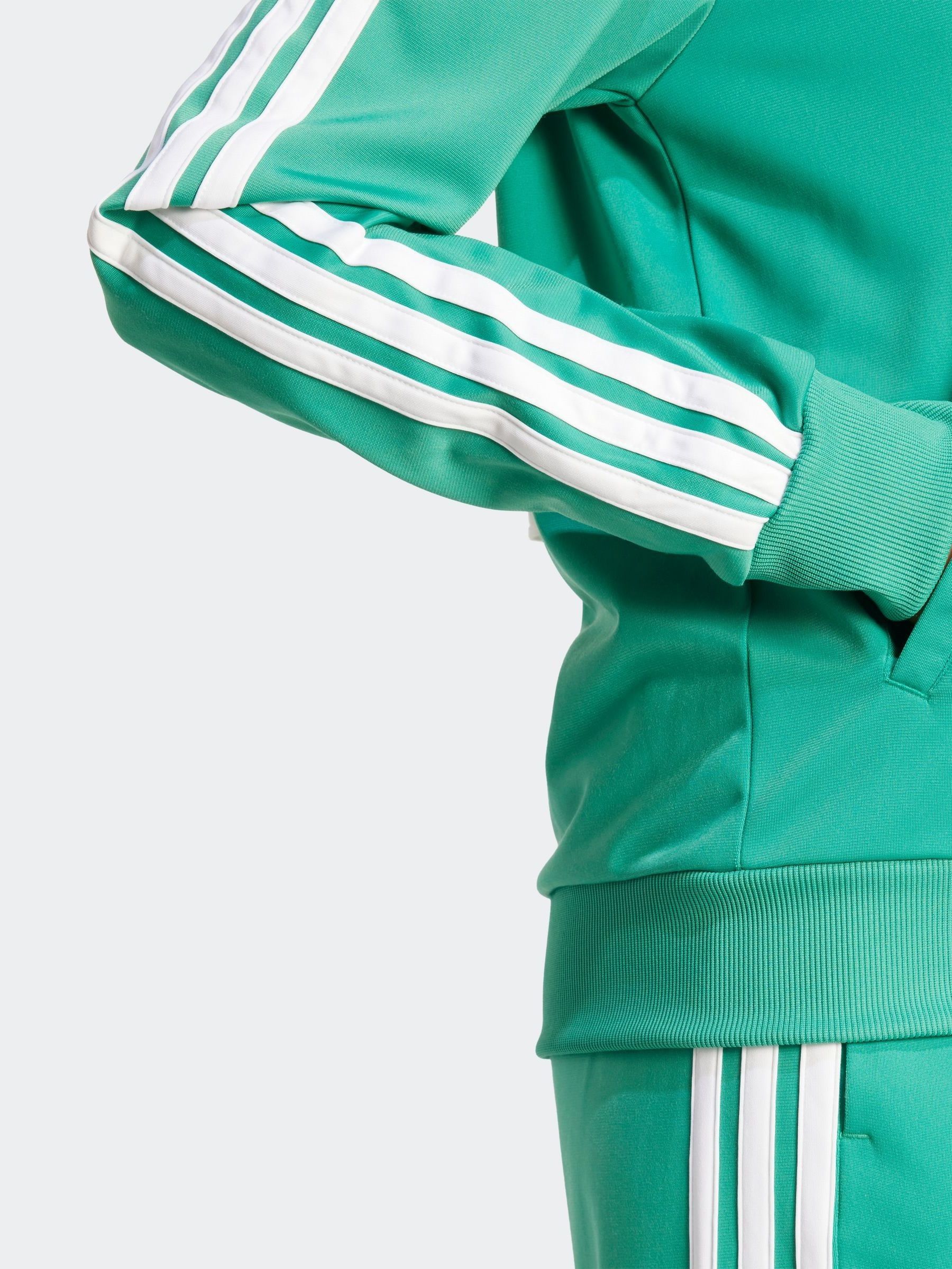 本物の Buy adidas Green Dark Essentials 3 Stripes Tracksuit from その他