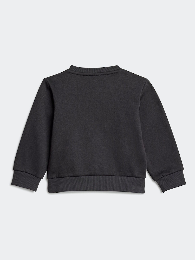 adidas Black Essentials Tracksuit - Image 4 of 8