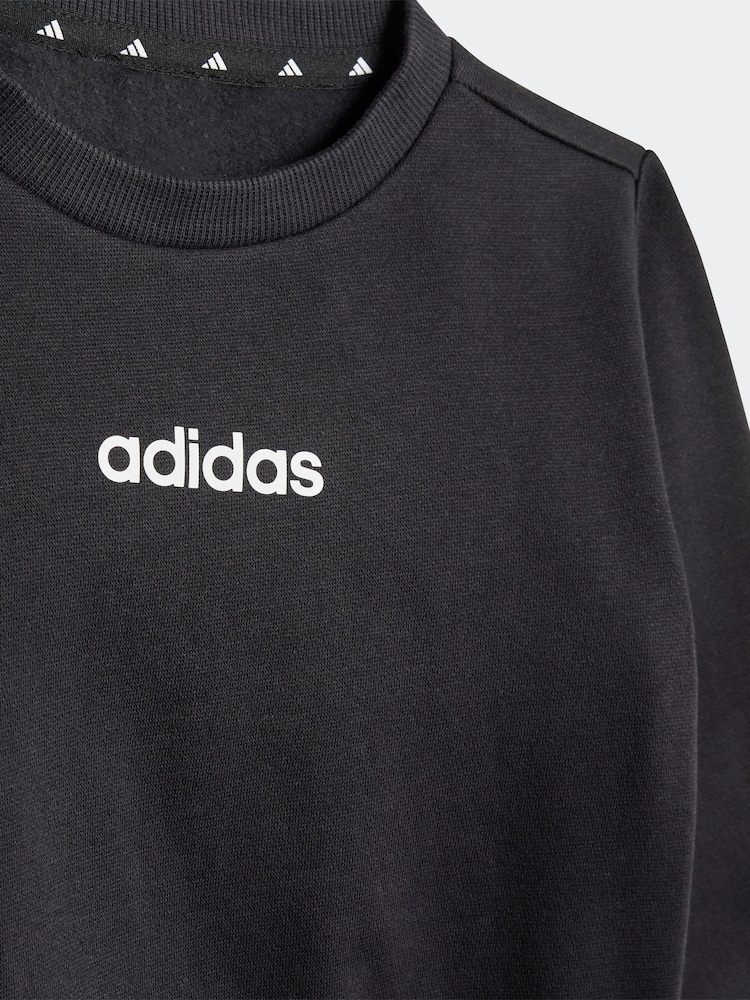 adidas Black Essentials Tracksuit - Image 6 of 8