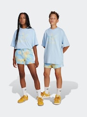 adidas originals Blue Printed Shorts - Image 1 of 6