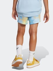 adidas originals Blue Printed Shorts - Image 2 of 6