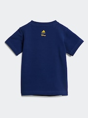 Azul - adidas Disney Mickey Mouse Short and T-Shirt Set - Imagen 4 de 8