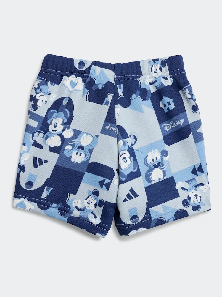 adidas Blue Disney Mickey Mouse Short and T-Shirt Set - Image 5 of 8