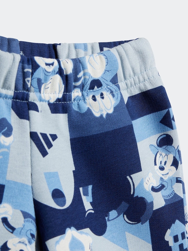 Azul - adidas Disney Mickey Mouse Short and T-Shirt Set - Imagen 8 de 8