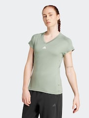 adidas Green Essential Minimal T-Shirt - Image 1 of 6