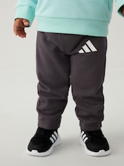 adidas Green Infant Essentials Sweatshirt and Joggers Set - Image 4 of 13