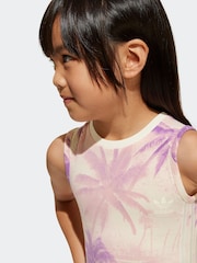 adidas originals Pink Cycling Shorts Set - Image 5 of 8