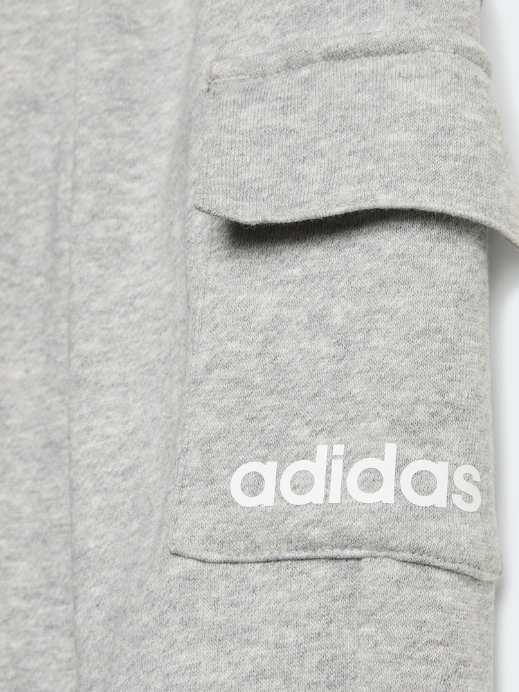 adidas Pink Essentials Logo Tracksuit - Image 14 of 14
