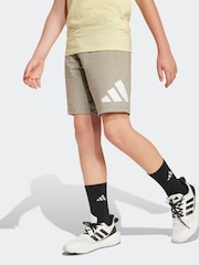 Verde - adidas Knit 100% Cotton Shorts - Imagen 1 de 6
