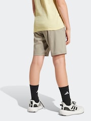 Verde - adidas Knit 100% Cotton Shorts - Imagen 2 de 6
