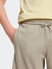 Verde - adidas Knit 100% Cotton Shorts - Imagen 4 de 6