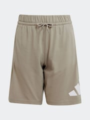 Verde - adidas Knit 100% Cotton Shorts - Imagen 6 de 6
