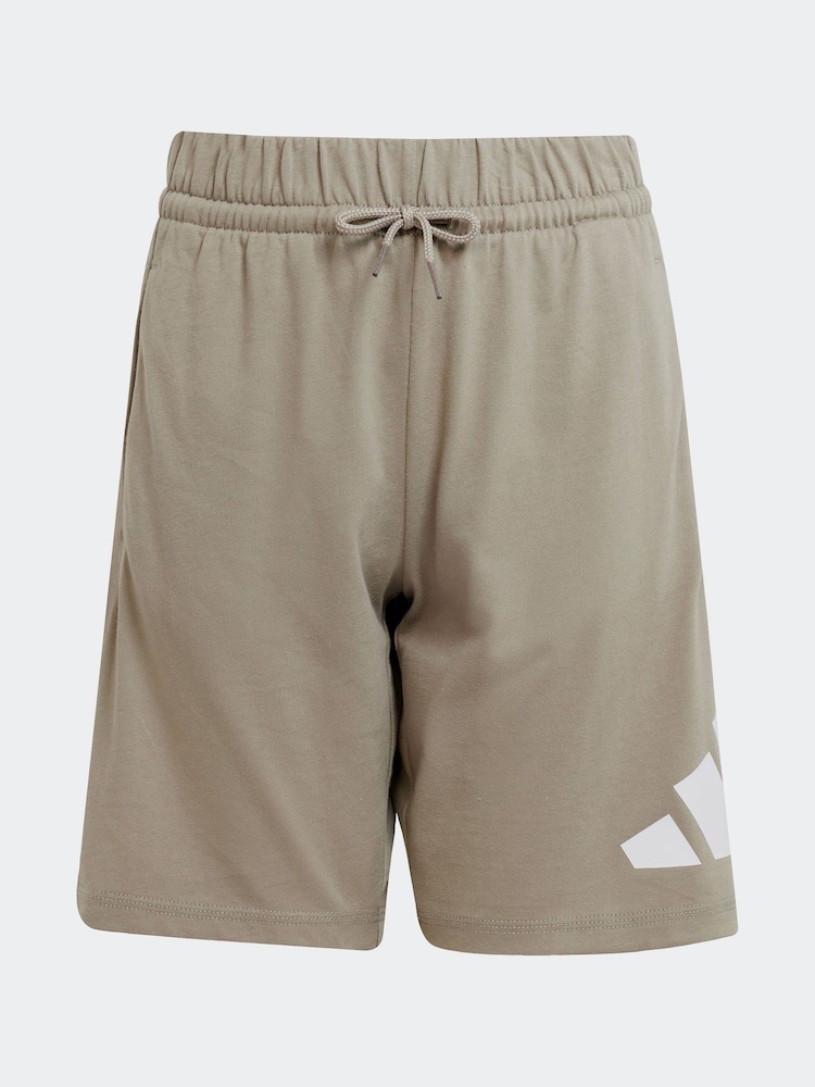Verde - adidas Knit 100% Cotton Shorts - Imagen 6 de 6