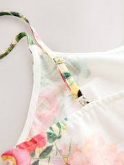 Yellow Floral Kew Collection 100% Cotton Slip - Image 10 of 11