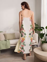 Yellow Floral Kew Collection 100% Cotton Slip - Image 5 of 11