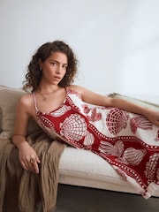 Red Shells - כותונת סליפ, %100 כותנה - תמונה 2 מתוך 5