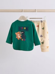 Bright Varsity Bear - Для малышей топ и Леггинсы - Изображение 4 из 11