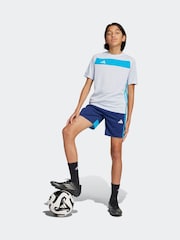adidas Blue Tiro Essentials Short - Image 1 of 7