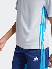 adidas Blue Tiro Essentials Short - Image 4 of 7