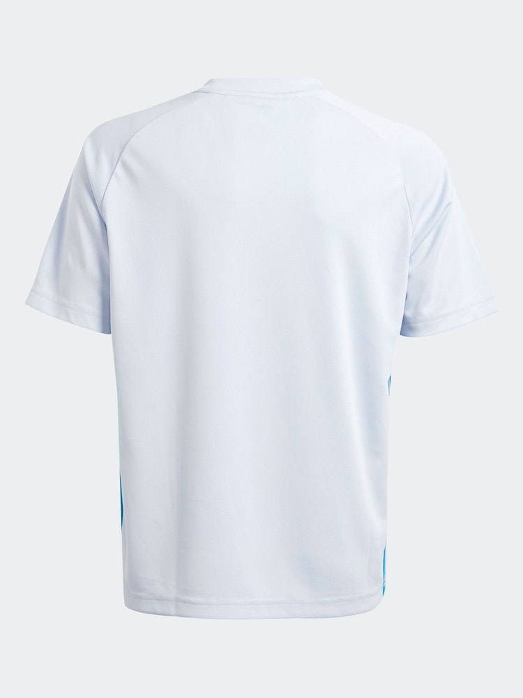 adidas Blue Tiro Essentials Short - Image 7 of 7