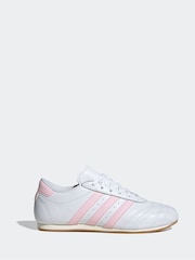 adidas Originals White Chrome Taekwondo Lace Trainers - Image 1 of 9