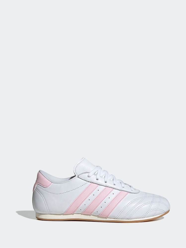 adidas Originals White Chrome Taekwondo Lace Trainers - Image 1 of 9