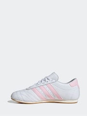 adidas Originals White Chrome Taekwondo Lace Trainers - Image 2 of 9