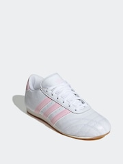 adidas Originals White Chrome Taekwondo Lace Trainers - Image 4 of 9