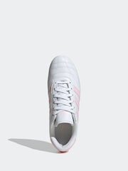 adidas Originals White Chrome Taekwondo Lace Trainers - Image 5 of 9