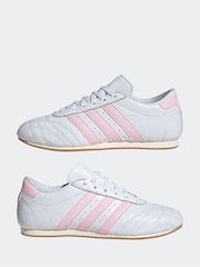 adidas Originals White Chrome Taekwondo Lace Trainers - Image 7 of 9