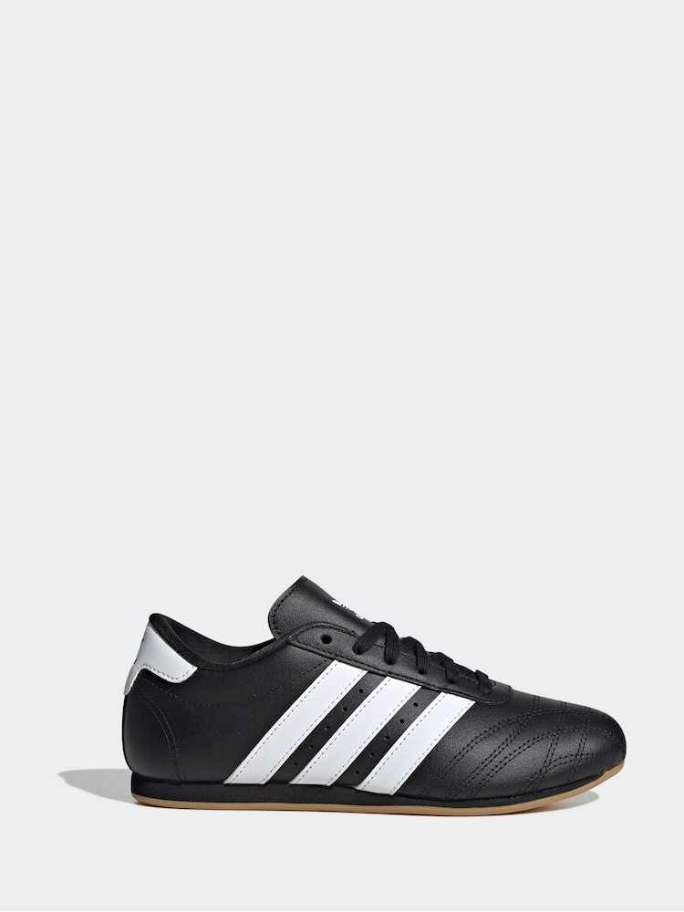 adidas Originals Black/White Taekwondo Lace Junior Trainers - Image 1 of 8 adidas Originals Black/White Taekwondo Lace Junior Trainers - Image 1 of 8