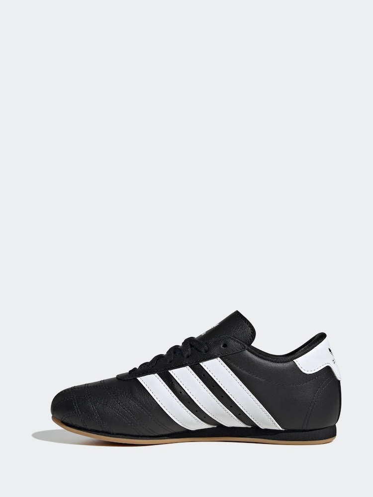 adidas Originals Black/White Taekwondo Lace Junior Trainers - Image 2 of 8 adidas Originals Black/White Taekwondo Lace Junior Trainers - Image 2 of 8