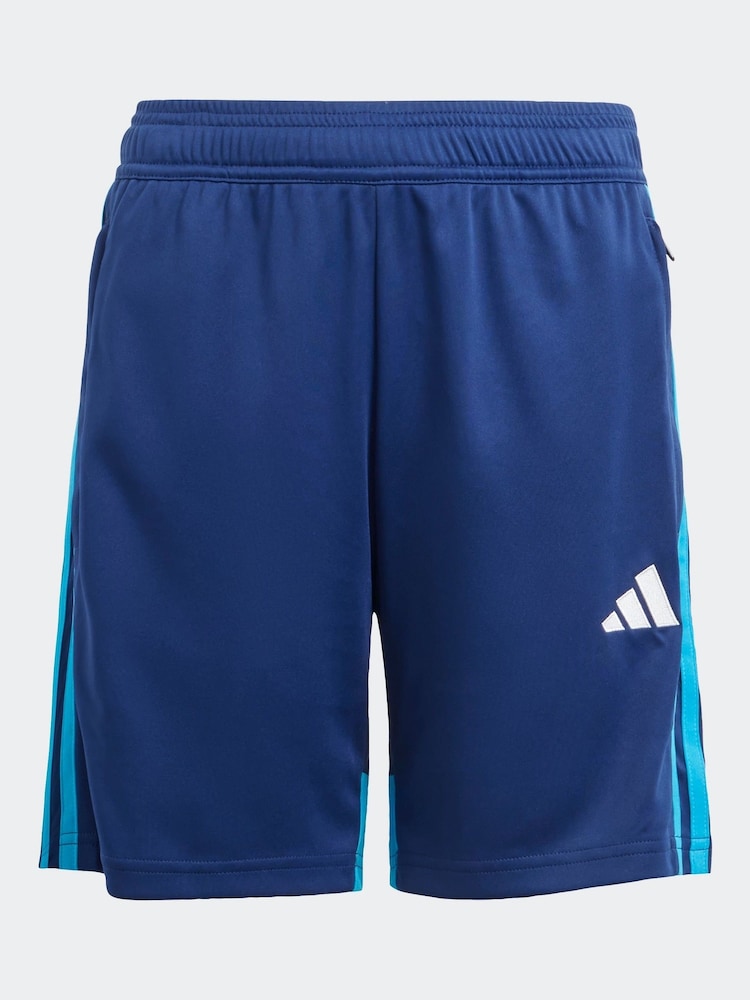 adidas Blue/White Tiro 25 Essentials Shorts Kids - Image 6 of 6 adidas Blue/White Tiro 25 Essentials Shorts Kids - Image 6 of 6
