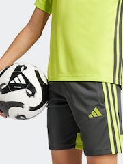 adidas Light Grey Tiro Essentials Shorts - Image 5 of 6