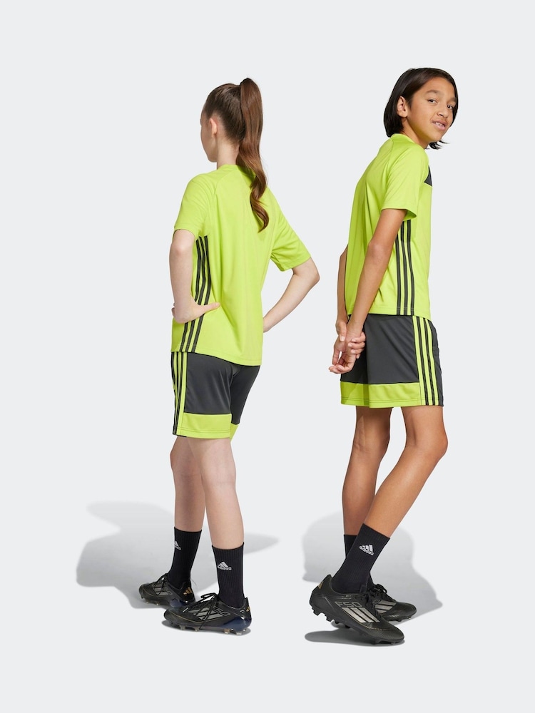 adidas Lime Green Tiro Essentials T-Shirt - Image 5 of 7