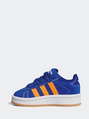 adidas Originals Blue Campus 00s Elastic Lace Trainers - Image 2 of 9